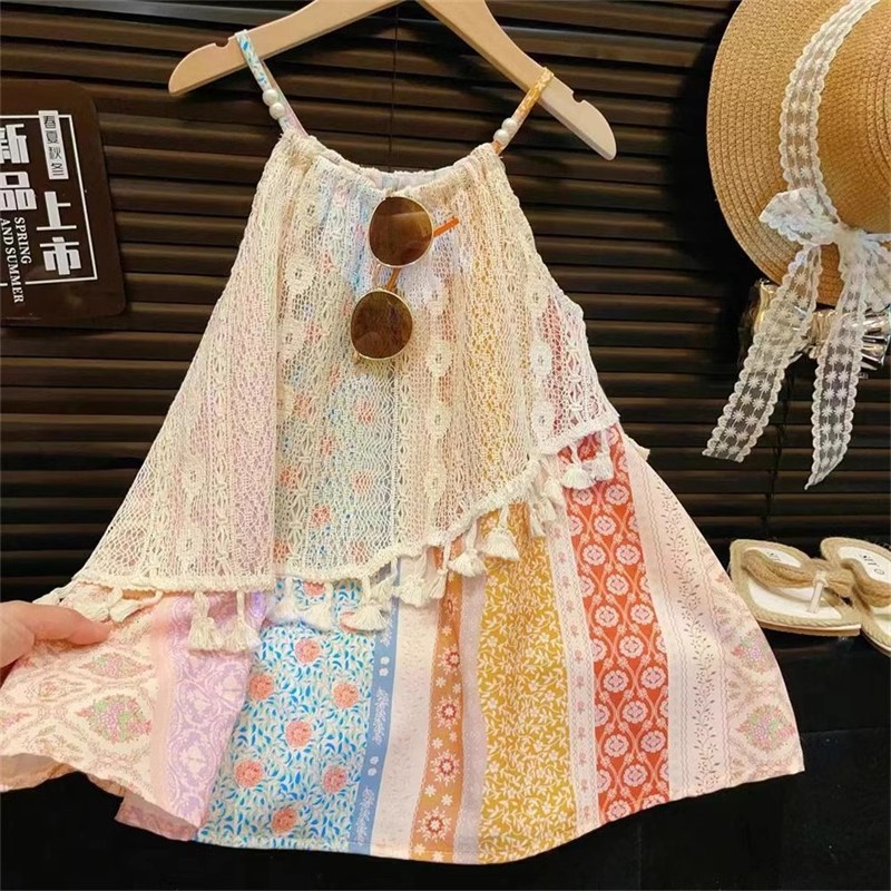 Tassel Fringe Trim - Bear Leader Summer Girls Sweet Dress