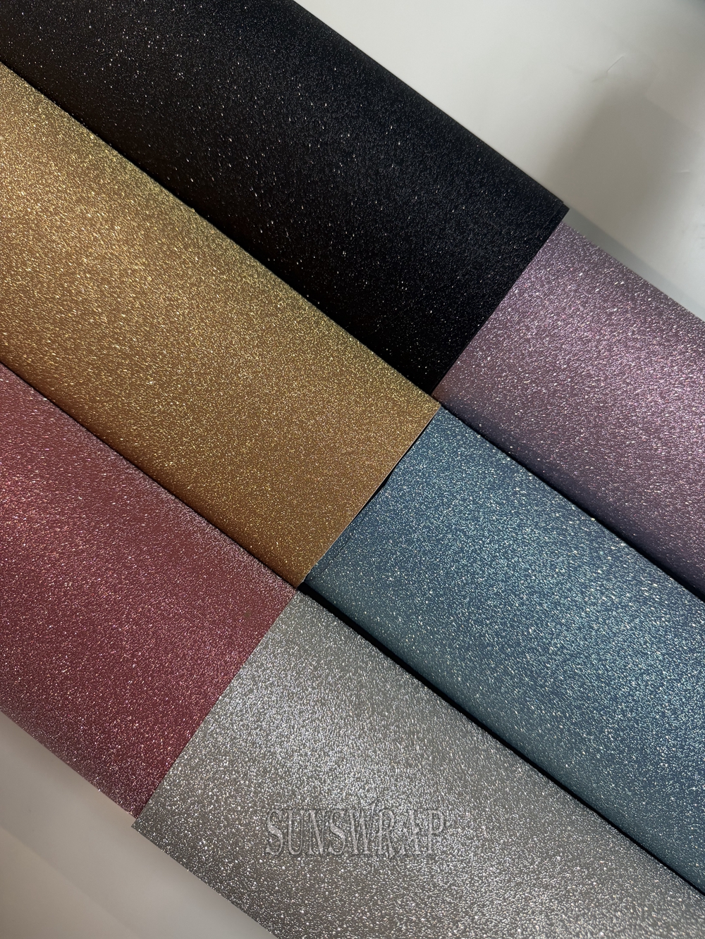 Glitter Vinyl Roll - Diamond Glitter Sparkle Vinyl Wrap Covering