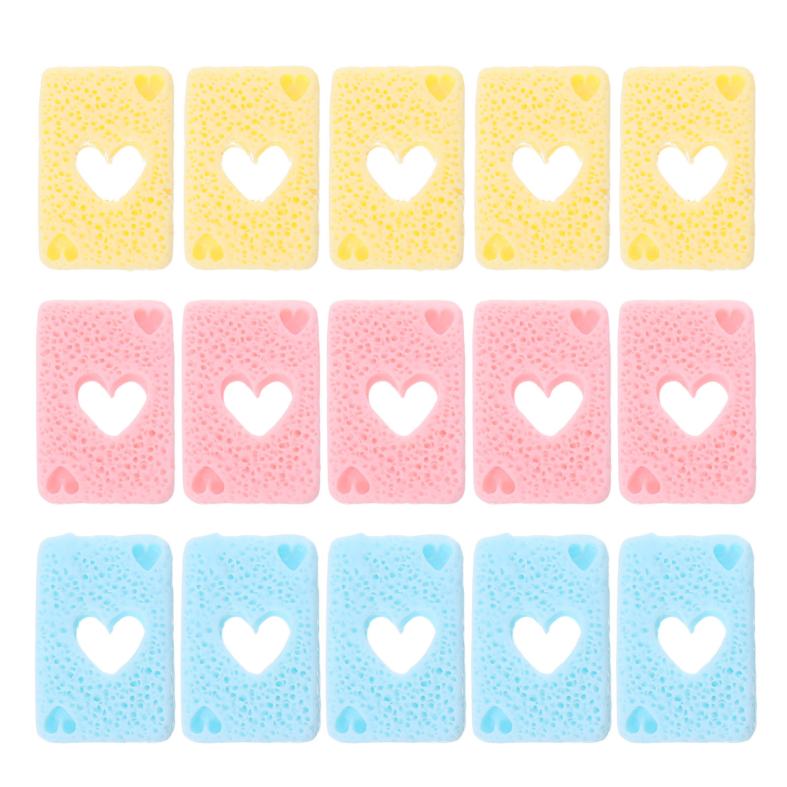 Embellish Craft - 30Pcs Resin Playing Card Charms Candy