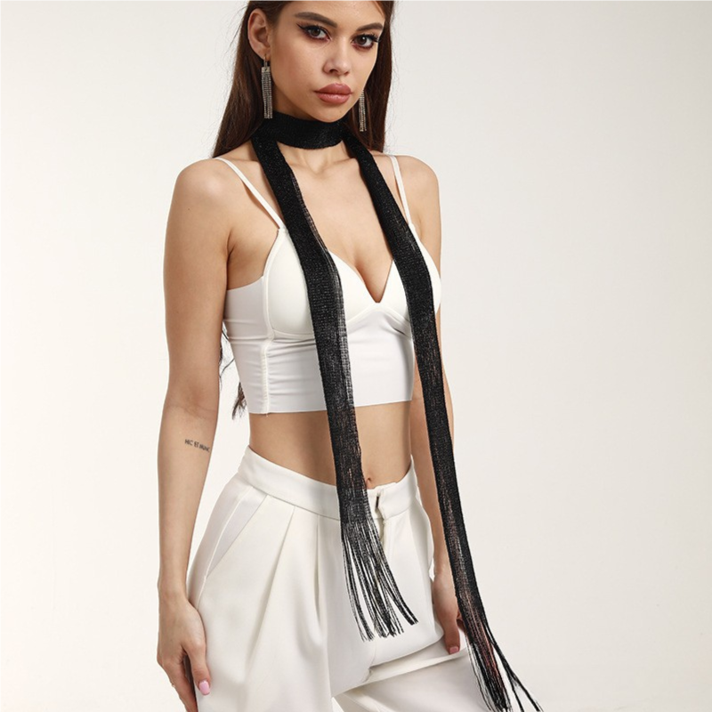 Fashion Nightclub Sunscreen Sh - Tassel Fringe Trim ulasan dan harga