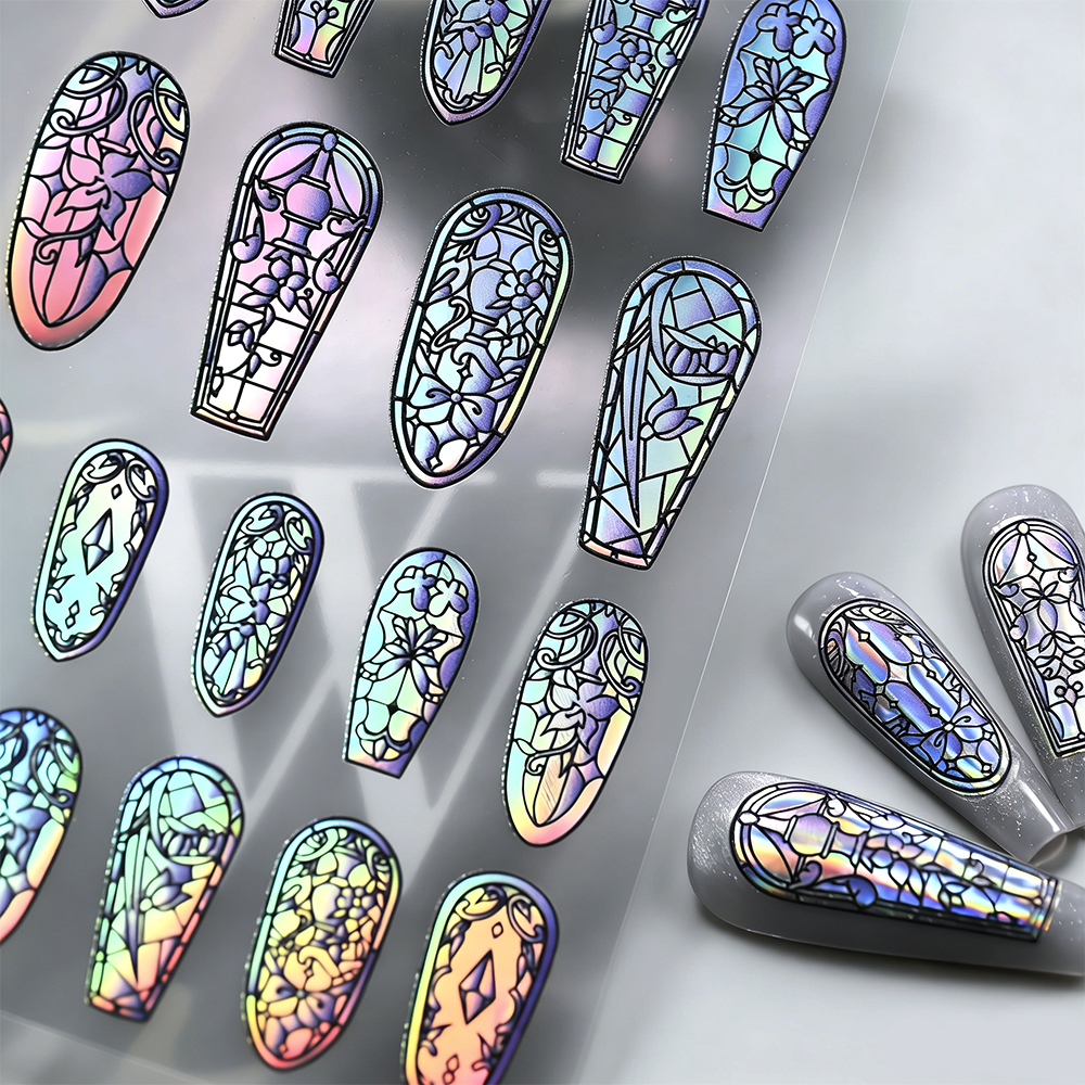5D Sparkly Retro Glass Fragmen - Glitter Vinyl Roll ulasan dan harga