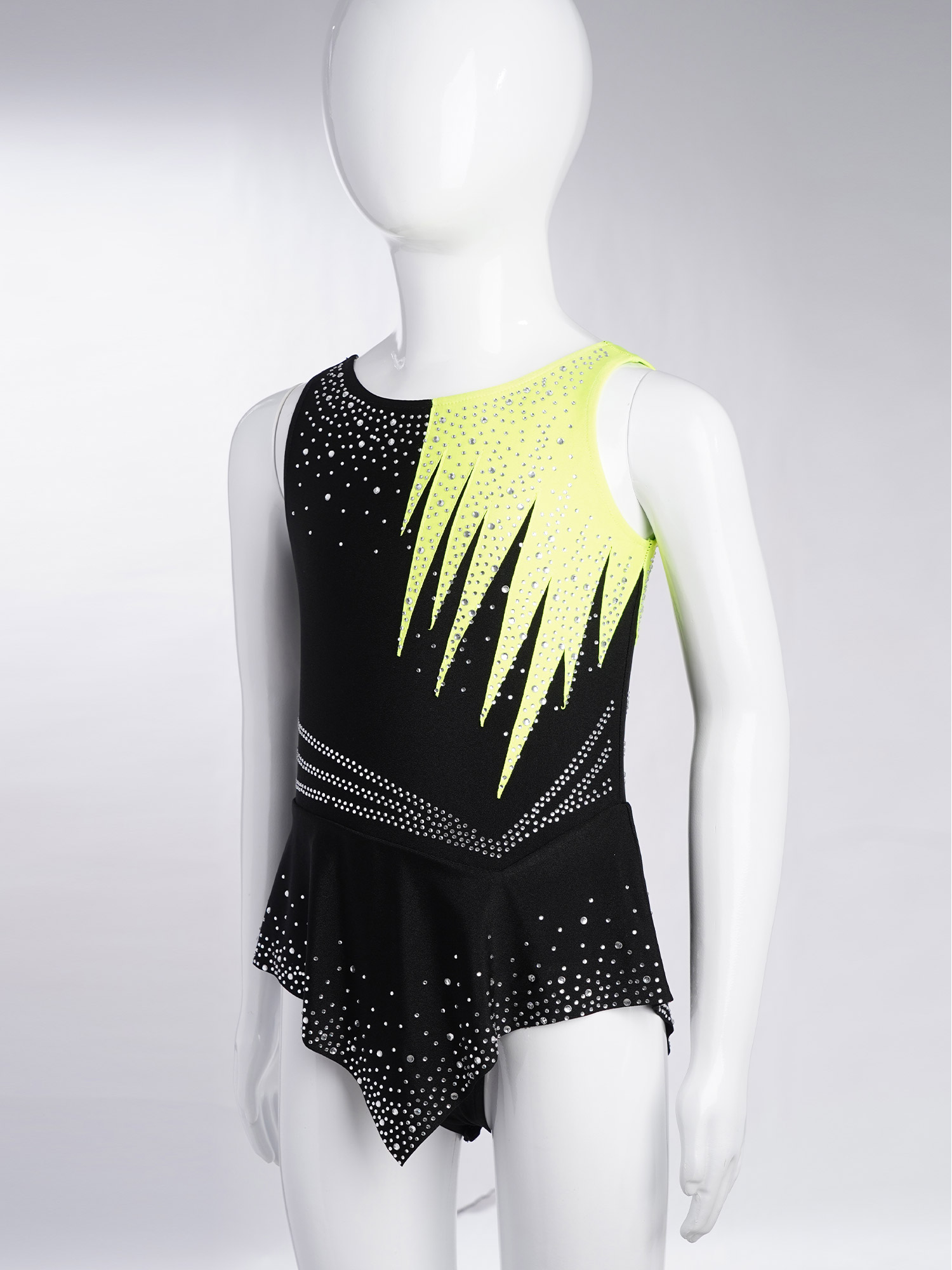 Girls Rhinestones Contrast Col - Rhinestone Banding Trim ulasan dan harga