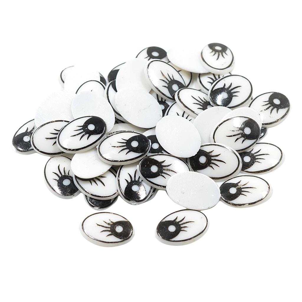 DIY Doll Eyes Plastic Flatback - Embellish Craft ulasan dan harga