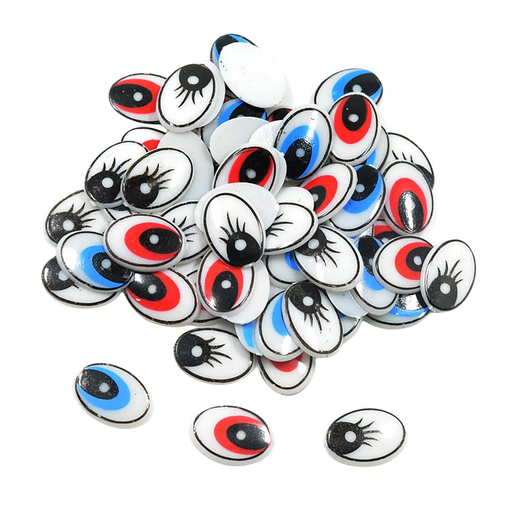 DIY Doll Eyes Plastic Flatback - Embellish Craft ulasan dan harga