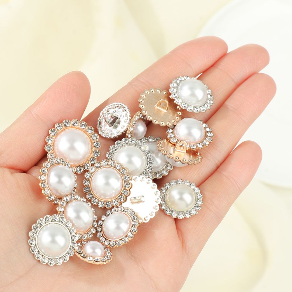 10Pcs Alloy Shiny Rhinestone P - Sew On Rhinestone ulasan dan harga