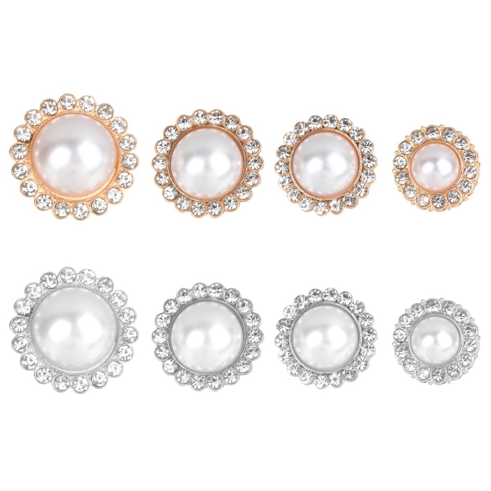 10Pcs Alloy Shiny Rhinestone P - Sew On Rhinestone ulasan dan harga