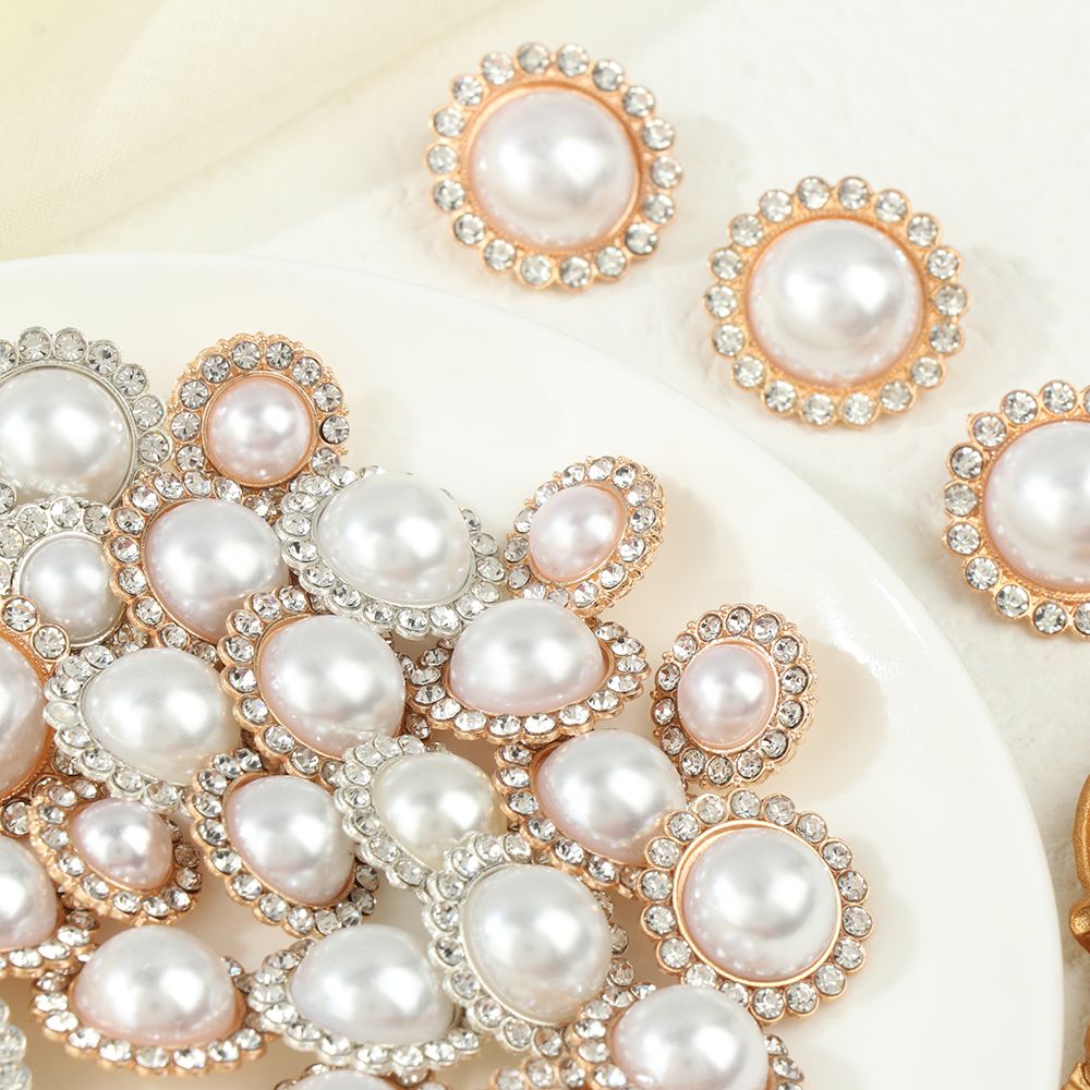 10Pcs Alloy Shiny Rhinestone P - Sew On Rhinestone ulasan dan harga