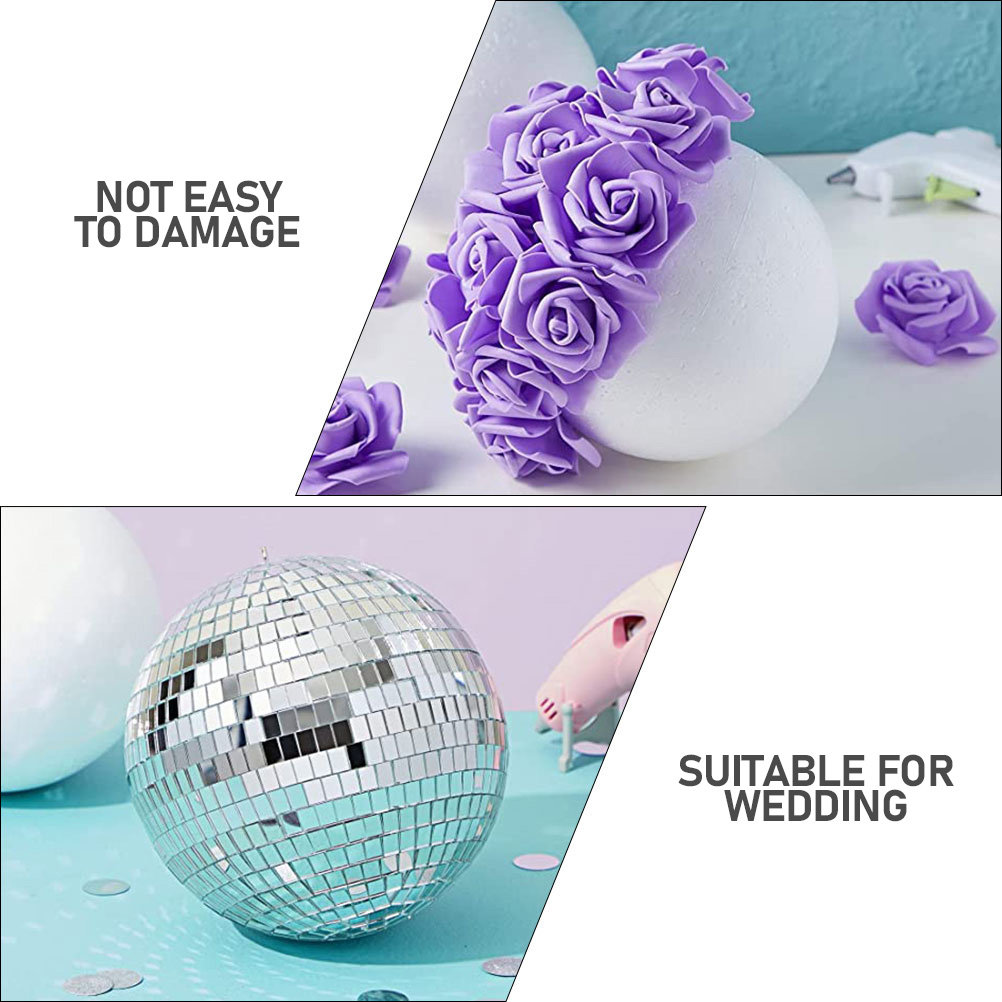 2Pcs Round Foam Spheres Lightw - Embellish Craft ulasan dan harga