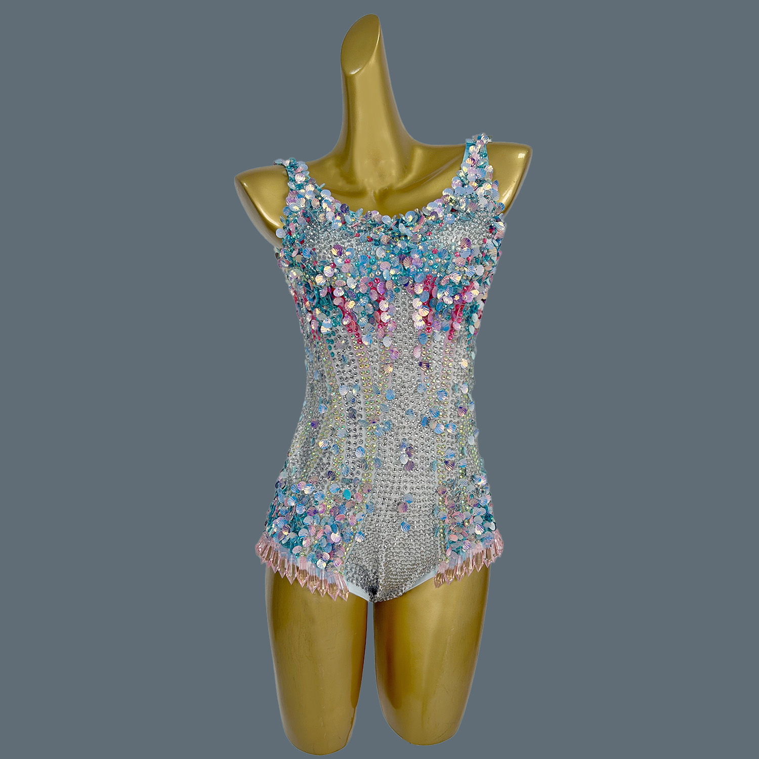 Women Sexy Stage Rhinestones S - Rhinestone Banding Trim ulasan dan harga