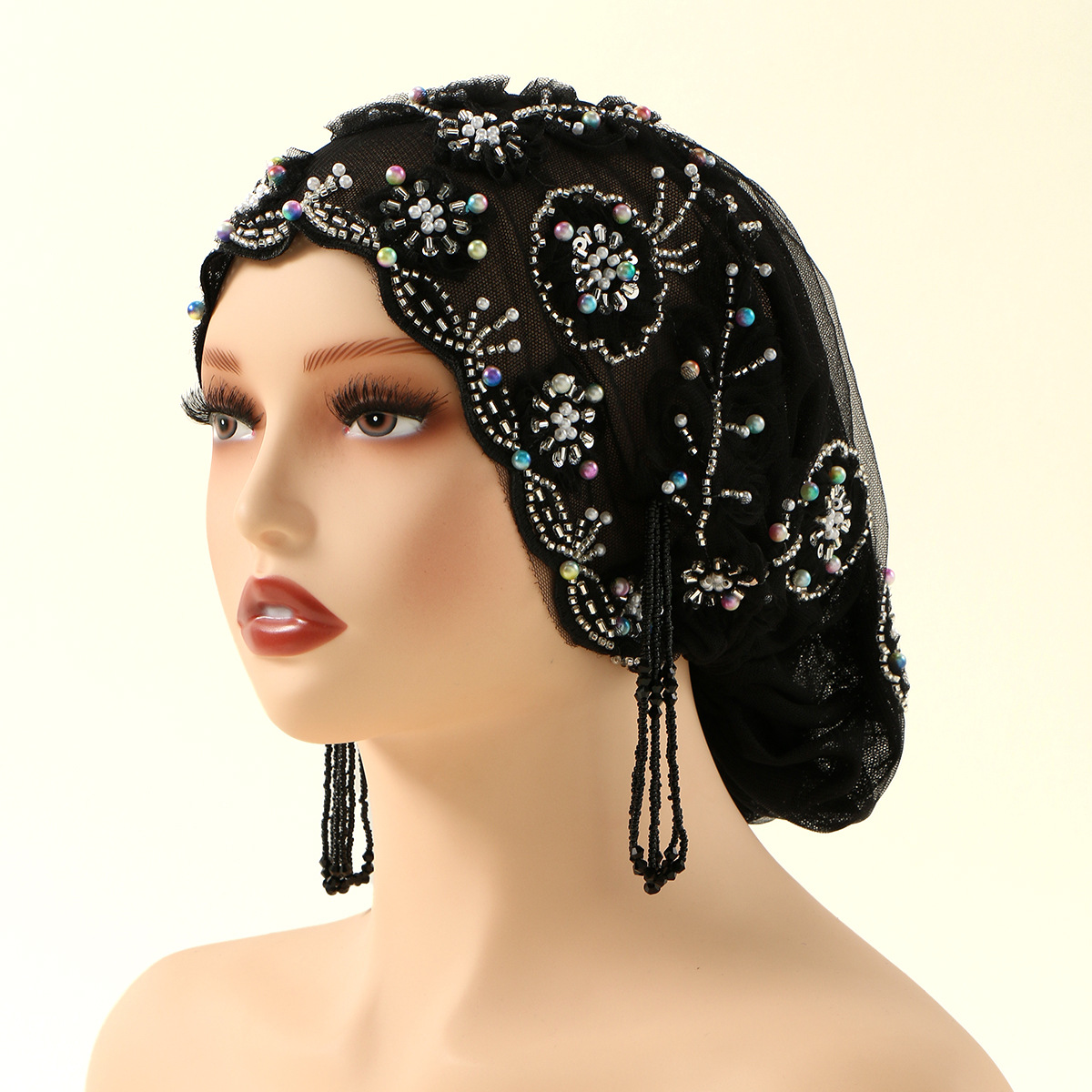 New Lace Embroidery Bonnet Tur - Tassel Fringe Trim ulasan dan harga