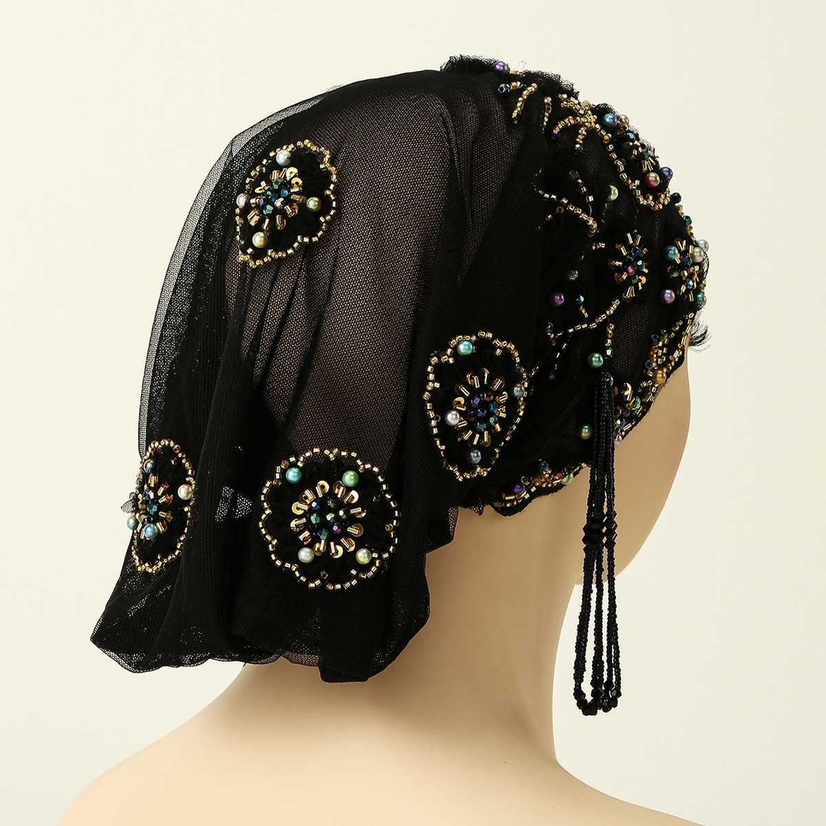 New Lace Embroidery Bonnet Tur - Tassel Fringe Trim ulasan dan harga