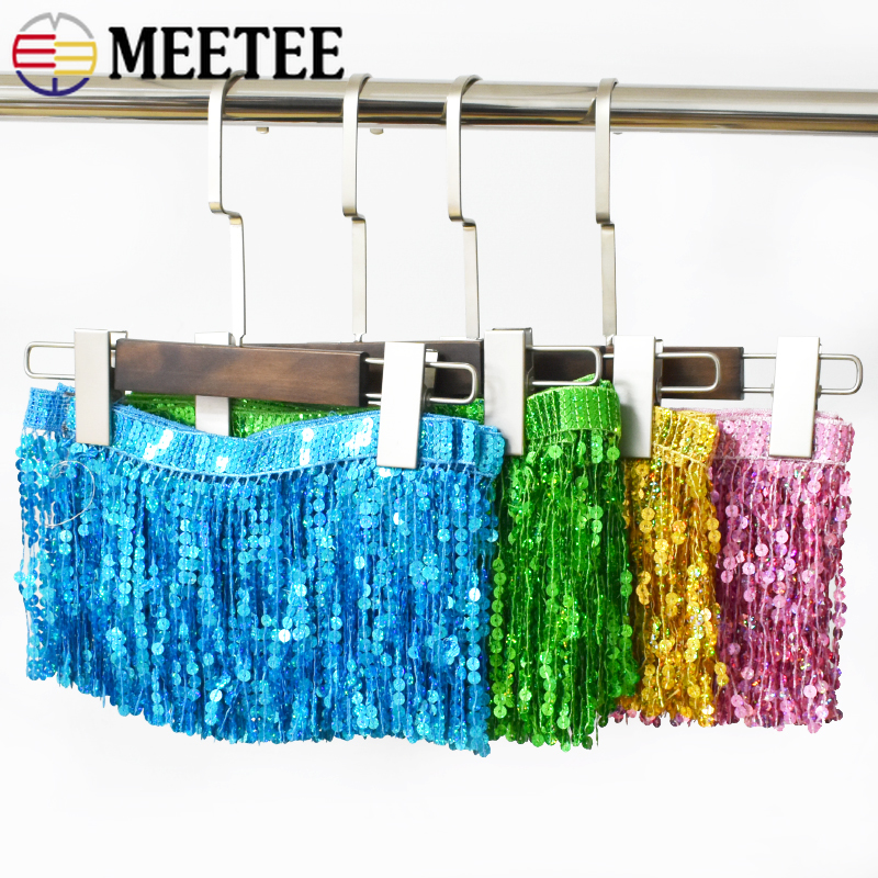 1-5Meters 16cm Sequin Tassel F - Fringe Ribbon Sewing ulasan dan harga