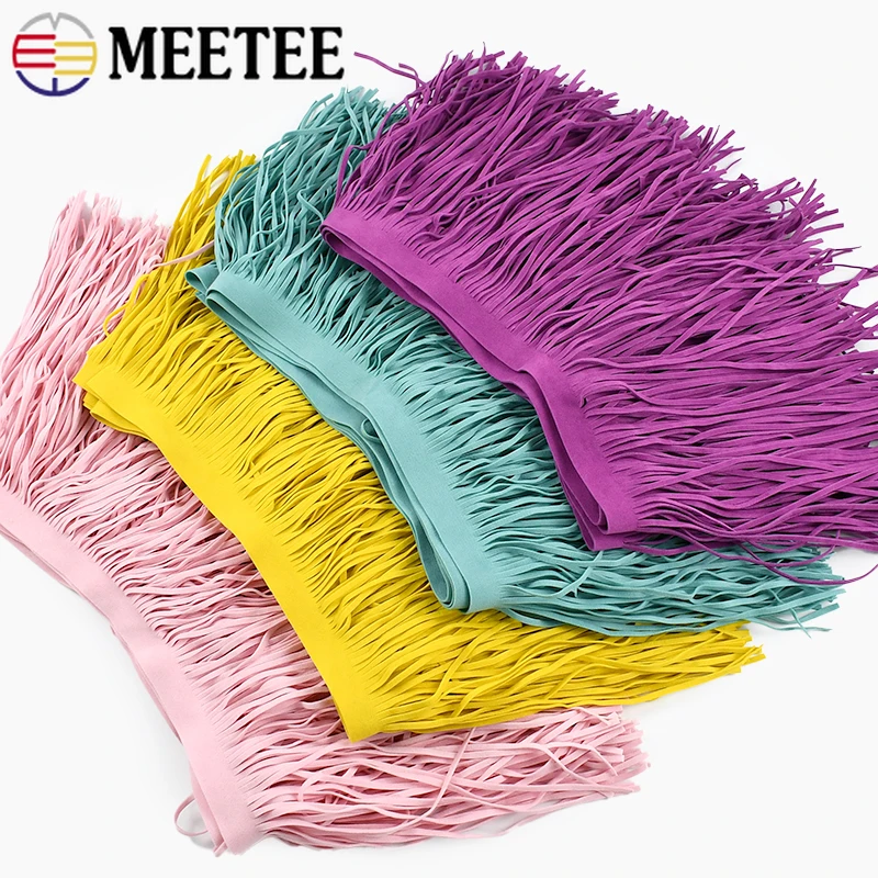 1-5M 15cm Suede Tassel Fringes - Fringe Ribbon Sewing ulasan dan harga