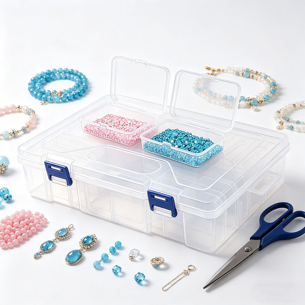 10/19/24/30 Grids 1 Set DIY Be - Craft Embellishment Storage ulasan dan harga