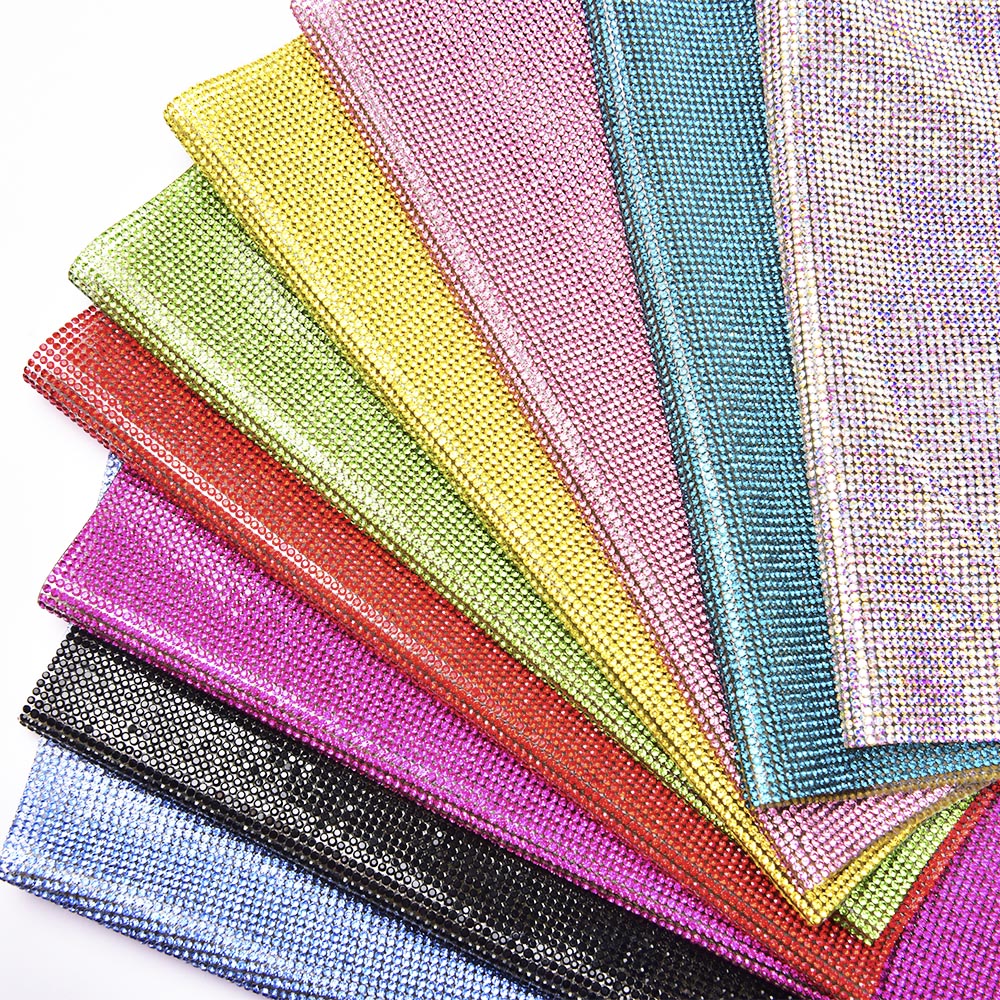2mm Rhinestone Applique Trim H - Hotfix Rhinestone Sheet ulasan dan harga