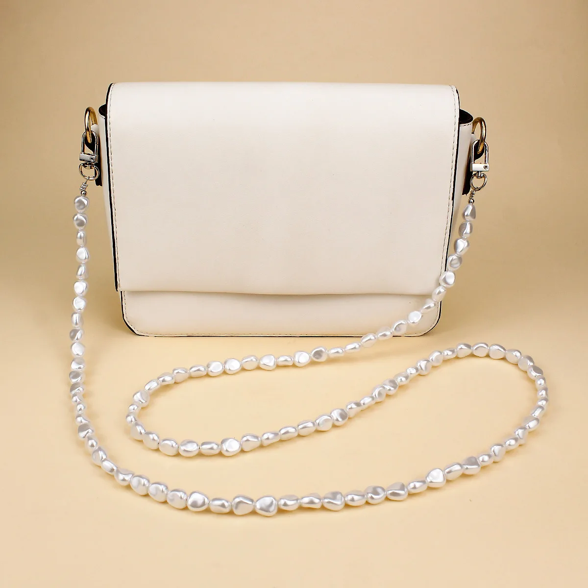 Mobile Phone Lanyard Luxury Pe - Pearl Trim Chain ulasan dan harga