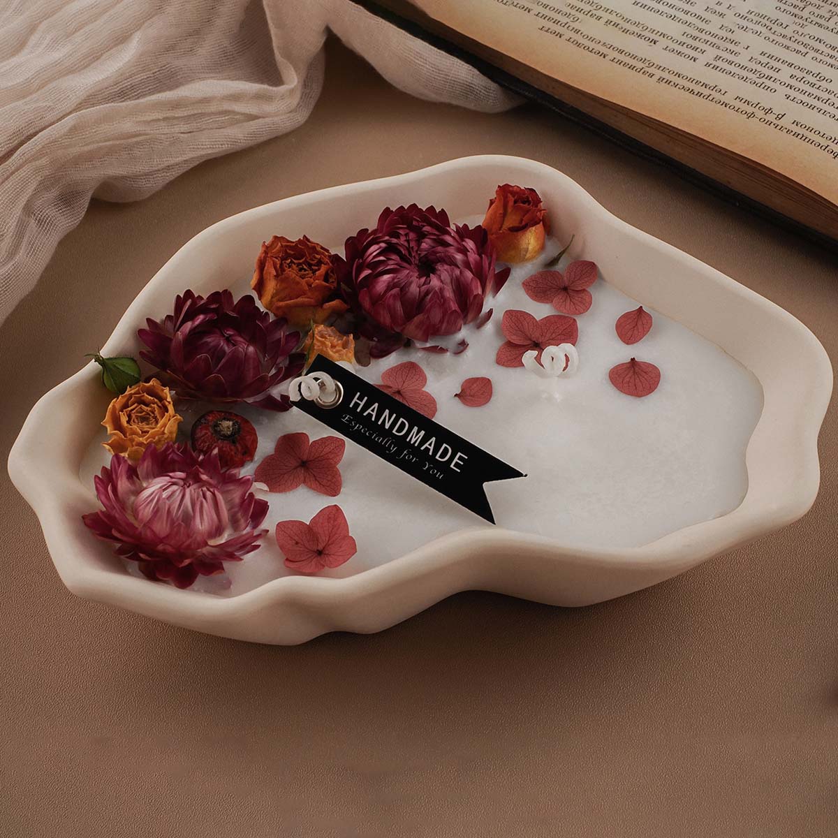 Irregular Candle Bowl Silicone - Craft Embellishment Storage ulasan dan harga