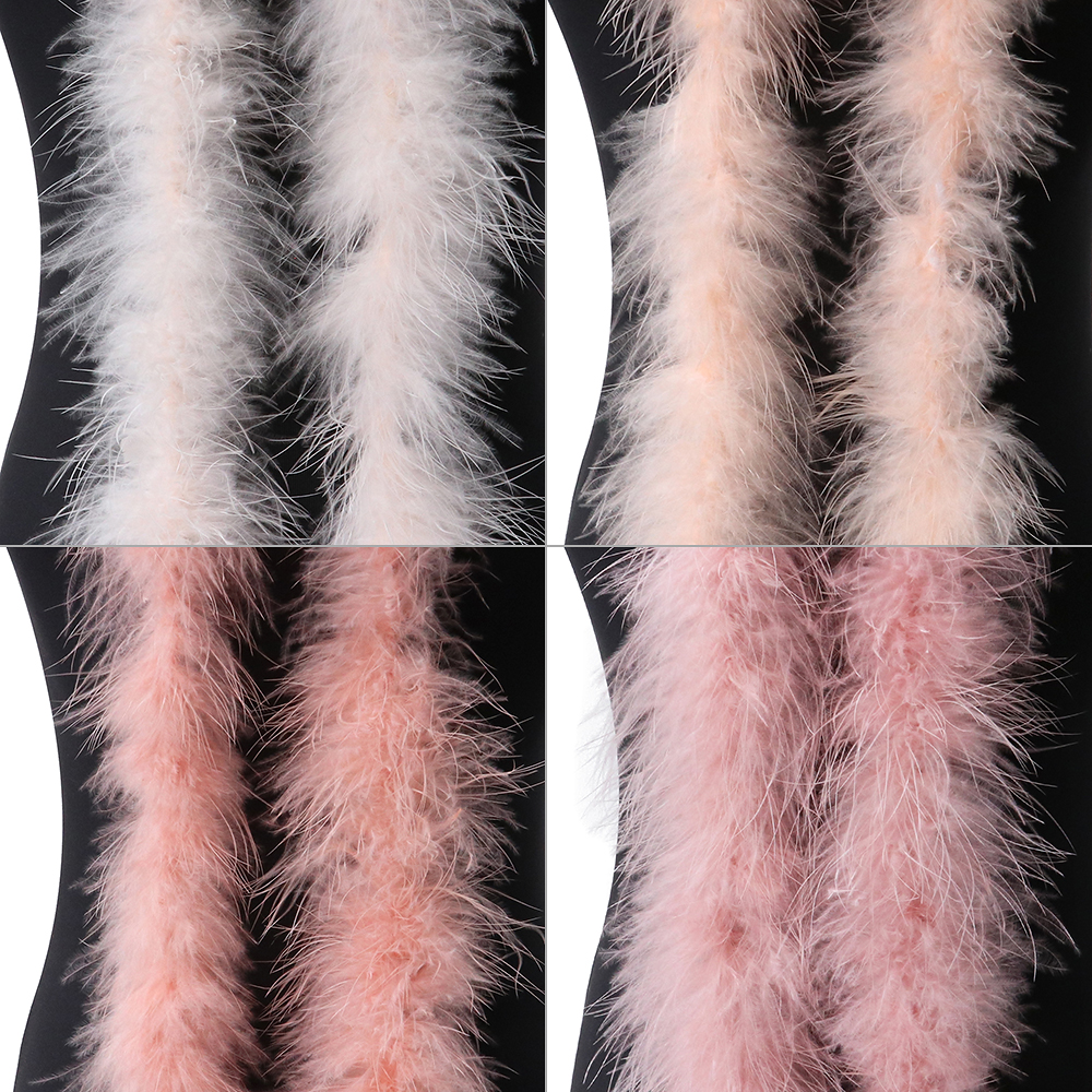 22g Turkey Marabou Feather Boa - Feather Trim Marabou ulasan dan harga