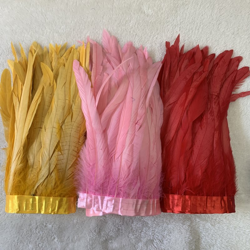 25-30cm/10-12inch Rooster Tail - Feather Trim Marabou ulasan dan harga