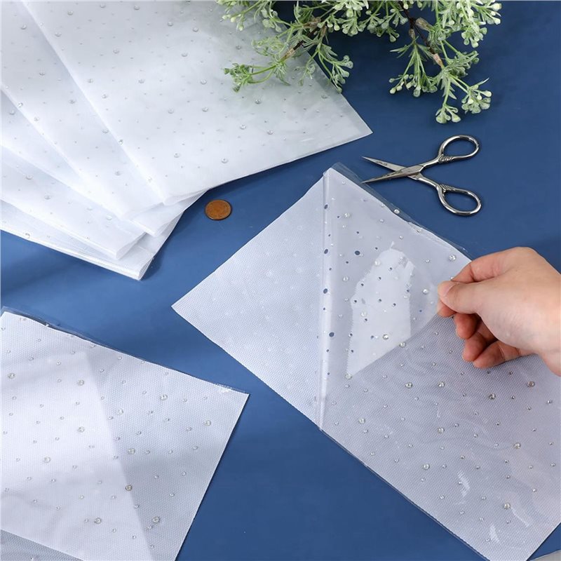 HLZS-40 Sheet Iron-On Rhinesto - Hotfix Rhinestone Sheet ulasan dan harga