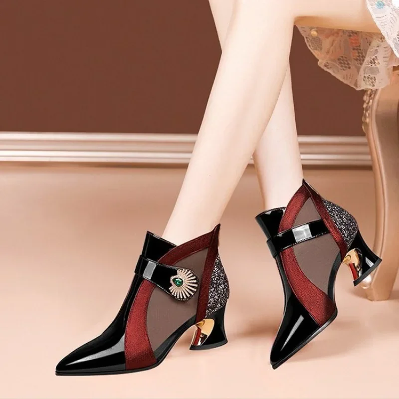 Summer Breathable Women's Sand - Sew On Rhinestone ulasan dan harga