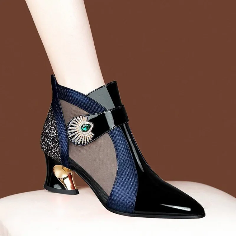 Summer Breathable Women's Sand - Sew On Rhinestone ulasan dan harga