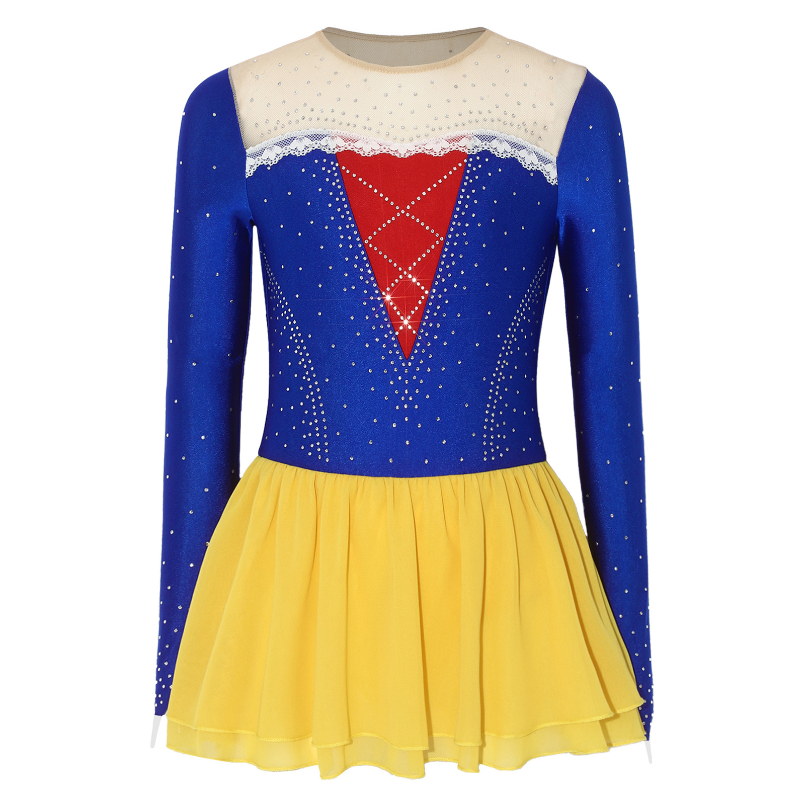 6-16Y Girls Princess Dance Dre - Rhinestone Banding Trim ulasan dan harga