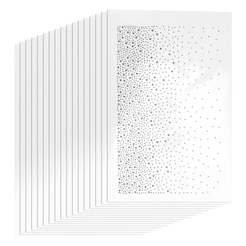 A53Q-Glitter Hotfix Rhinestone - Hotfix Rhinestone Sheet ulasan dan harga