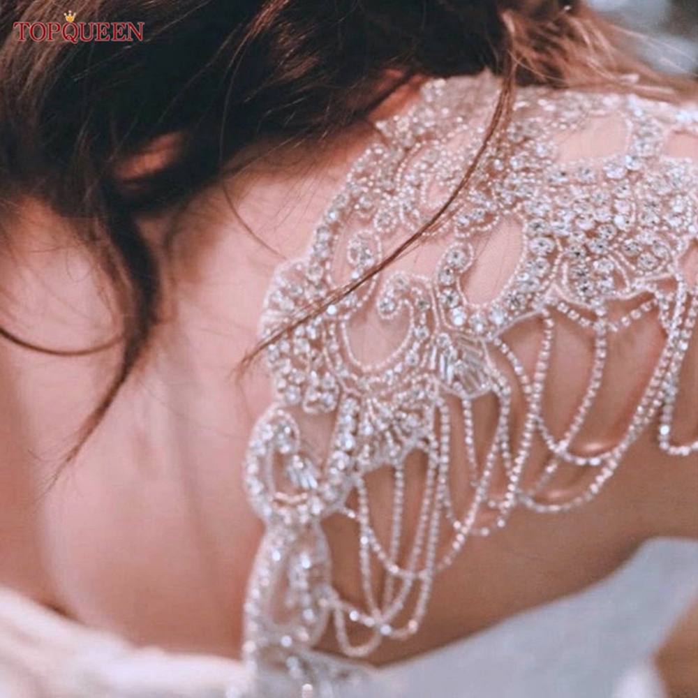 TOPQUEEN SP63 Bridal Tassels R - Sew On Rhinestone ulasan dan harga