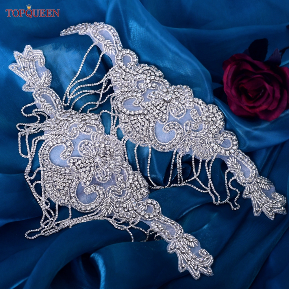 TOPQUEEN SP63 Bridal Tassels R - Sew On Rhinestone ulasan dan harga