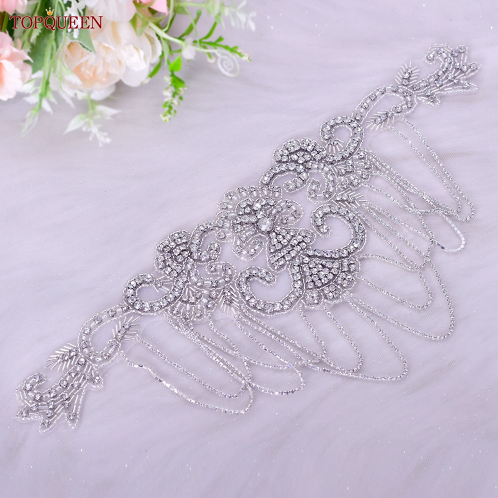 TOPQUEEN SP63 Bridal Tassels R - Sew On Rhinestone ulasan dan harga