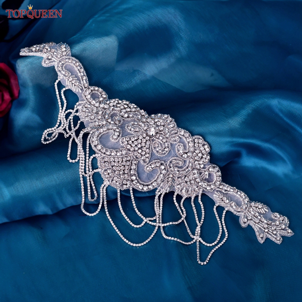 TOPQUEEN SP63 Bridal Tassels R - Sew On Rhinestone ulasan dan harga