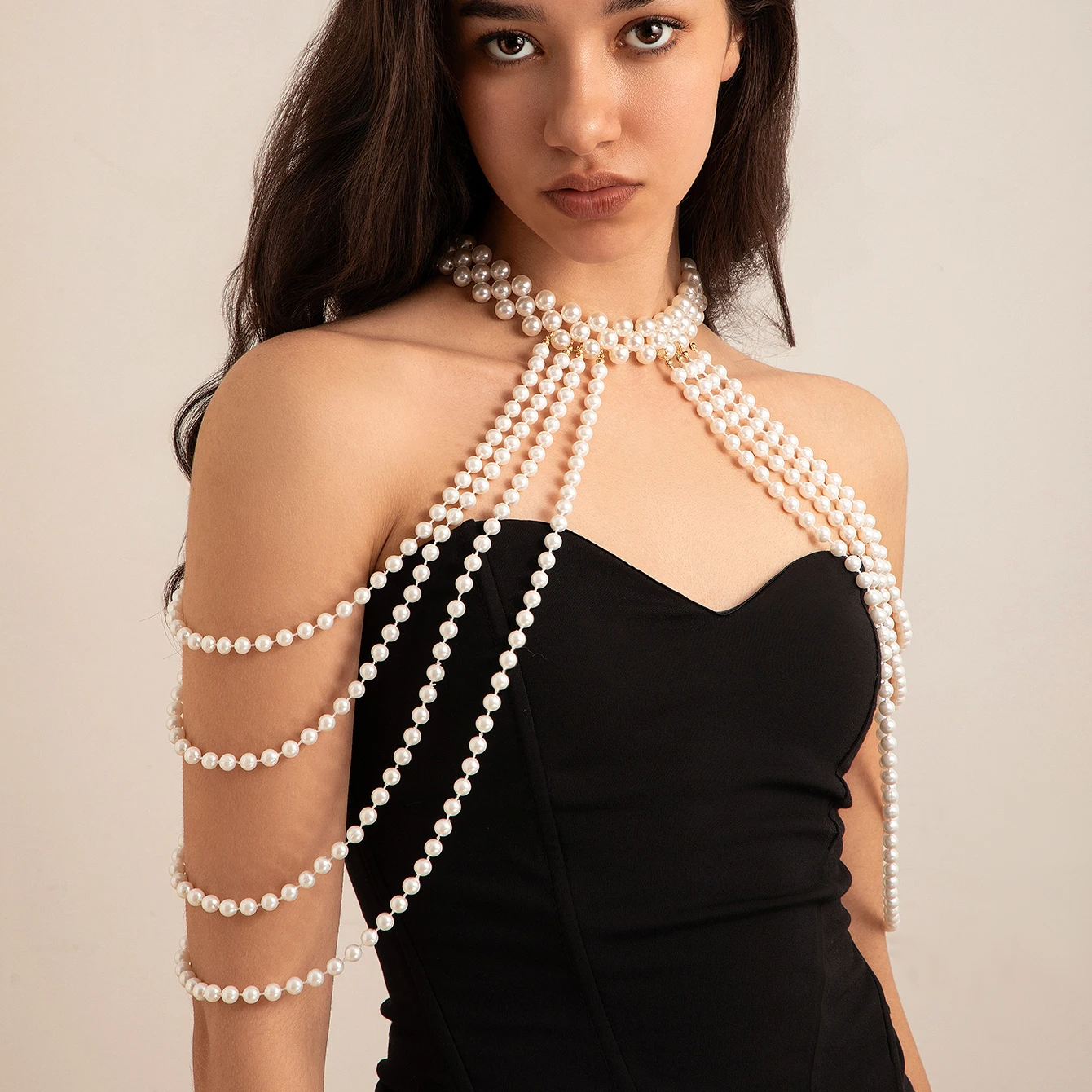 Bridal Tassel Imitation Pearl  - Pearl Trim Chain ulasan dan harga