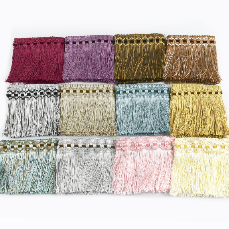 2/5Meters 10cm Tassel Fringe N - Fringe Ribbon Sewing ulasan dan harga