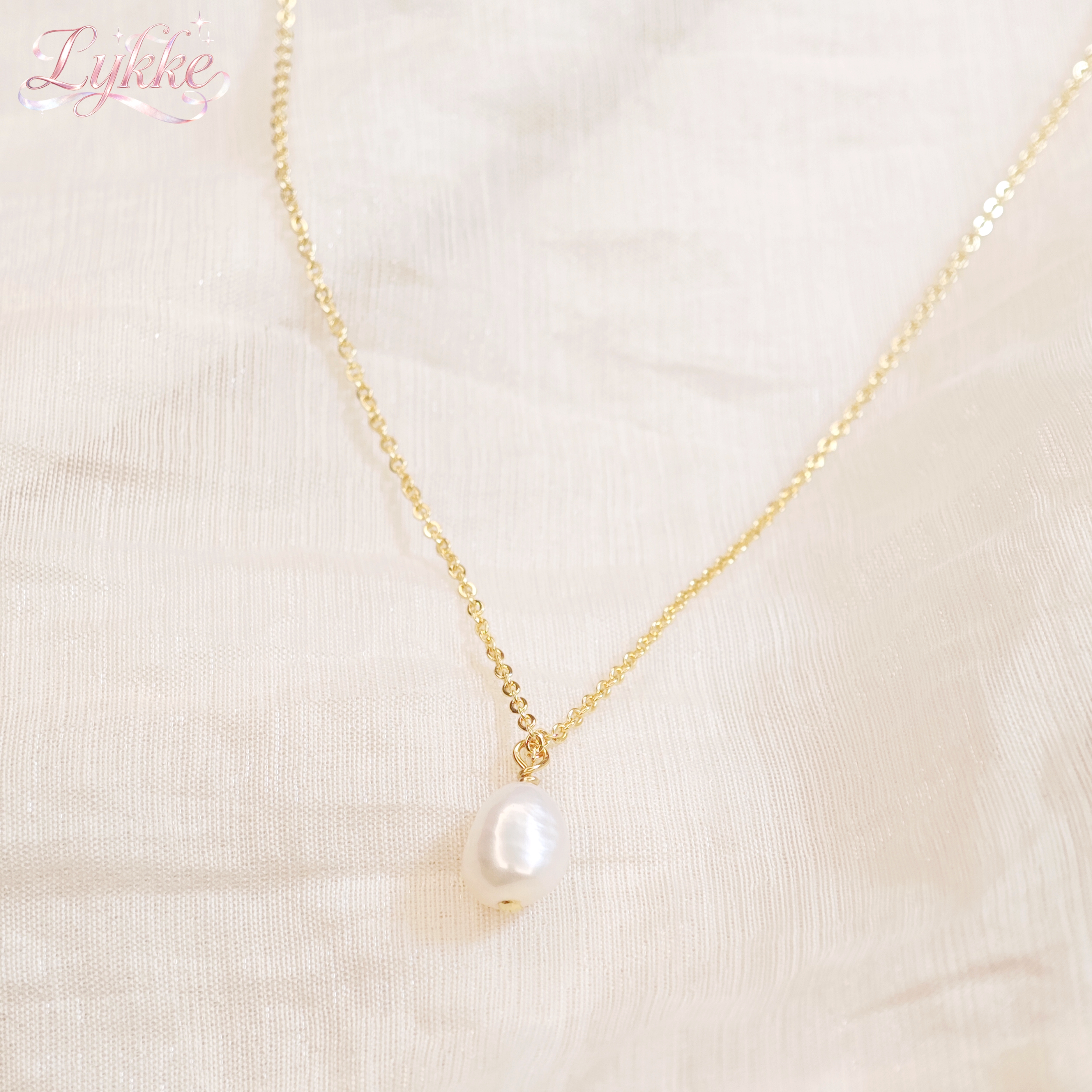 Hot selling French Baroque Wom - Pearl Trim Chain ulasan dan harga