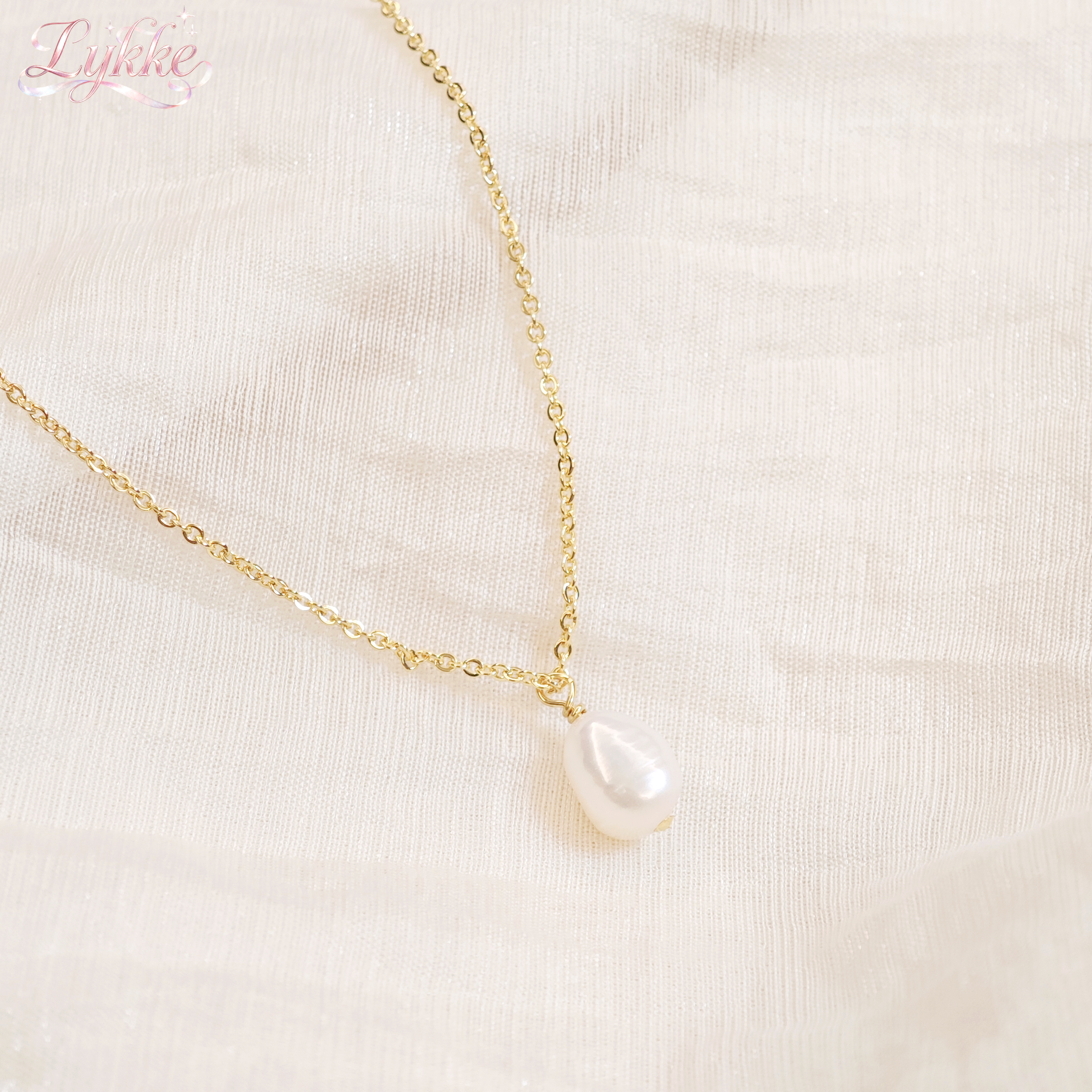 Hot selling French Baroque Wom - Pearl Trim Chain ulasan dan harga