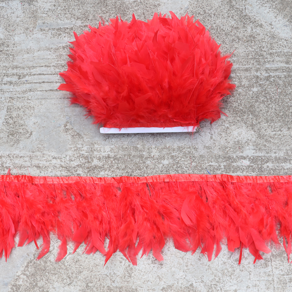 1M Natural Turkey Feathers Tri - Feather Trim Marabou ulasan dan harga
