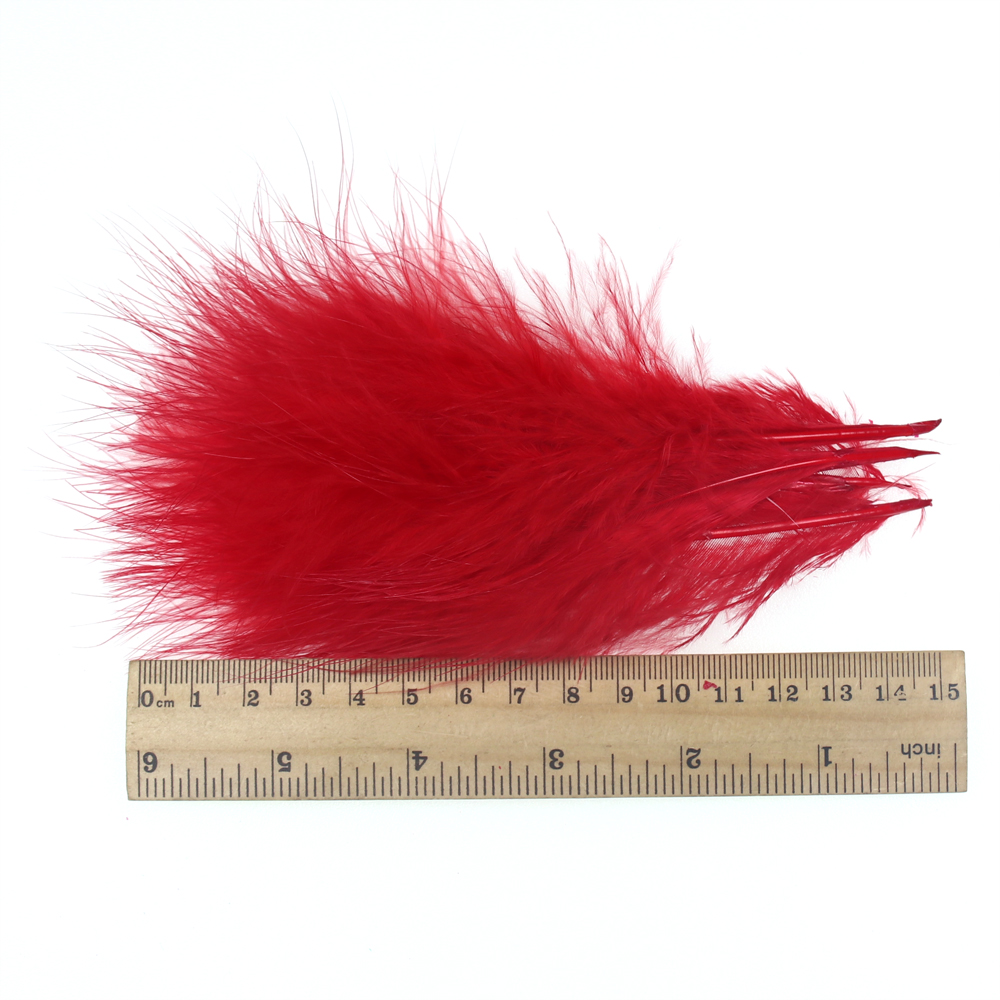 Bimoo 50pcs/Pack Colored Long  - Feather Trim Marabou ulasan dan harga