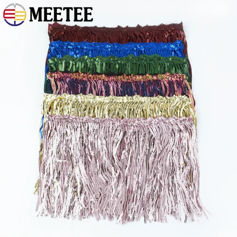 1-5Yards 17cm Latin DanceFring - Fringe Ribbon Sewing ulasan dan harga
