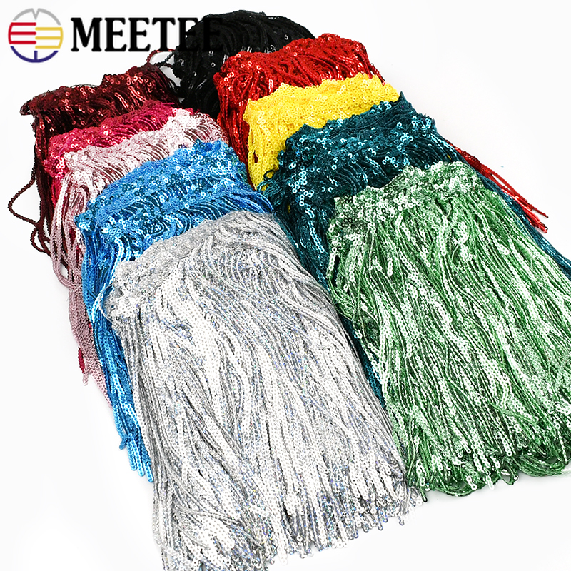 1-5Yards 17cm Latin DanceFring - Fringe Ribbon Sewing ulasan dan harga