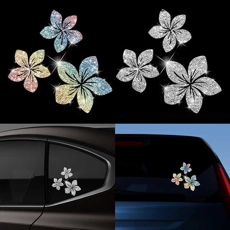 Floral Glitter Decorative Car  - Glitter Vinyl Roll ulasan dan harga