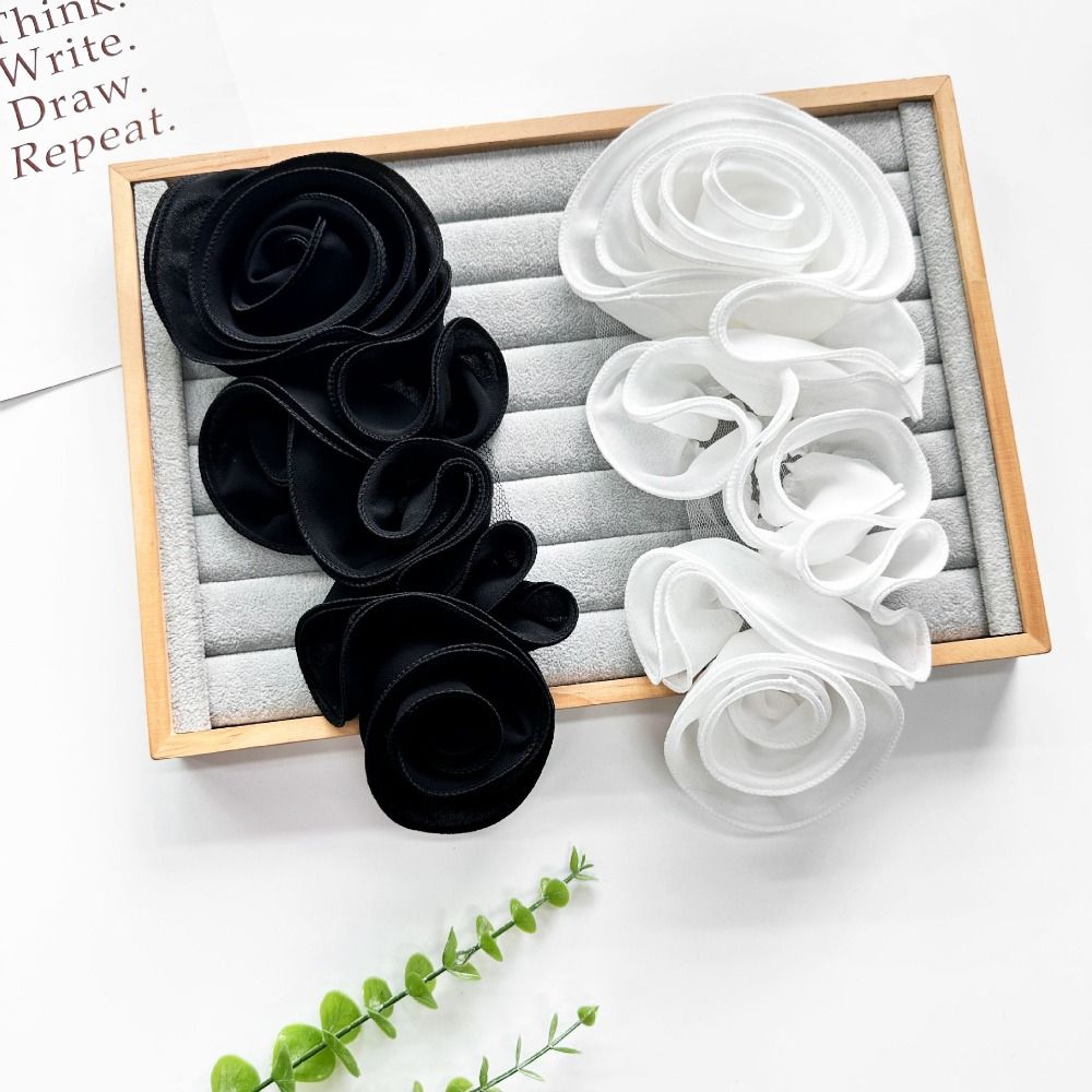New DIY 3D Floral Decoration S - Applique Patch Flower ulasan dan harga