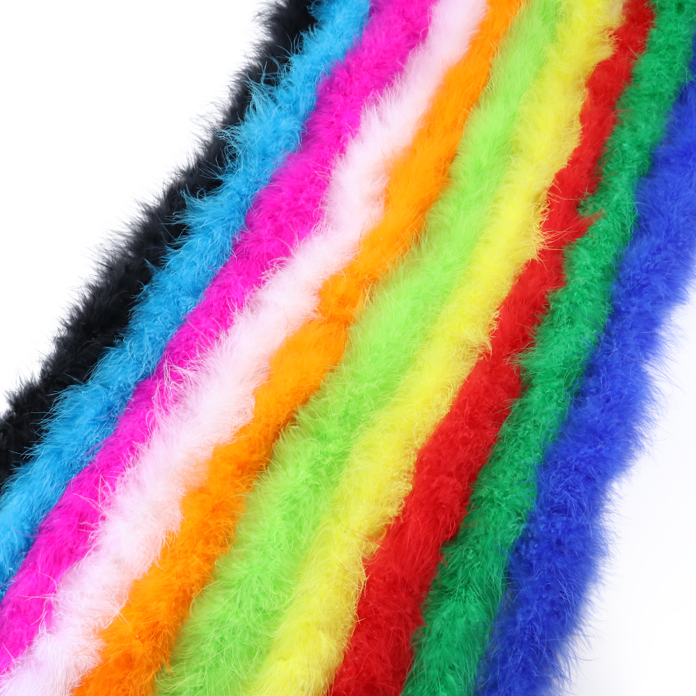 18-20g Turkey Marabou Feather  - Feather Trim Marabou ulasan dan harga