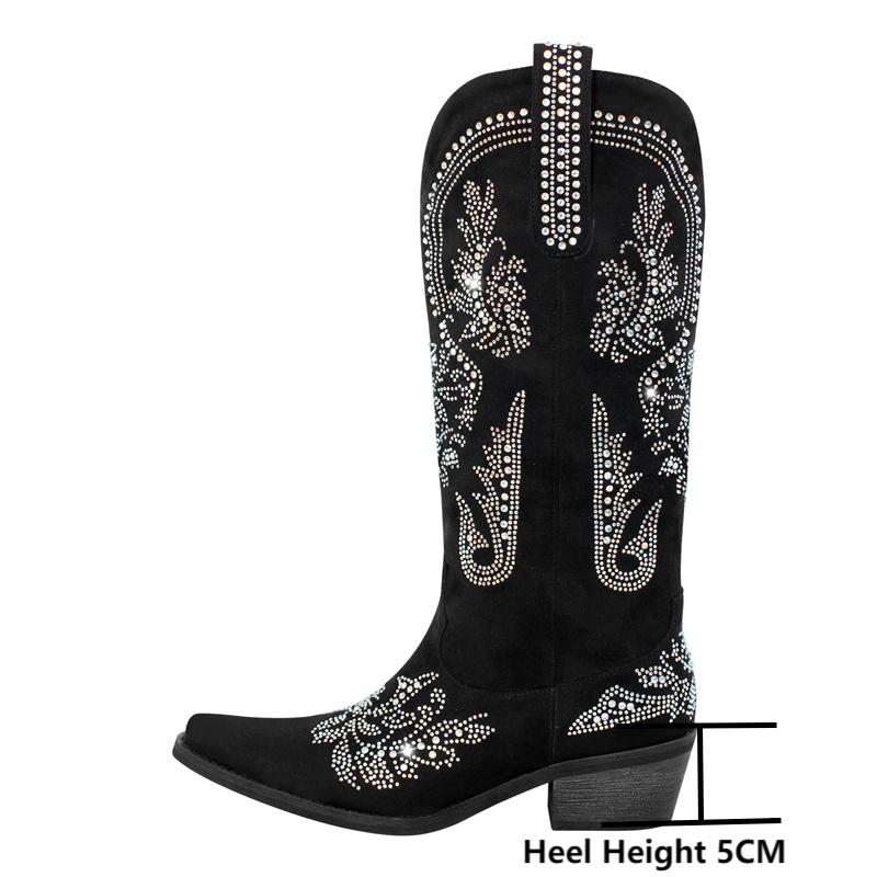 Onlymaker Women Pointed Toe Rh - Sew On Rhinestone ulasan dan harga