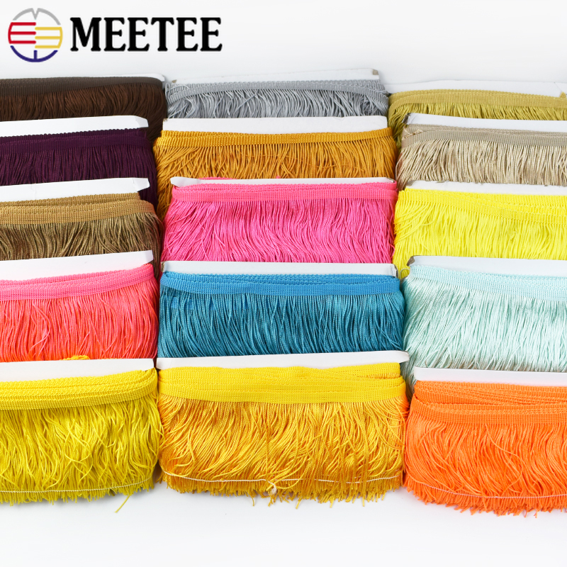 5/10Yard Polyester Tassel Frin - Fringe Ribbon Sewing ulasan dan harga