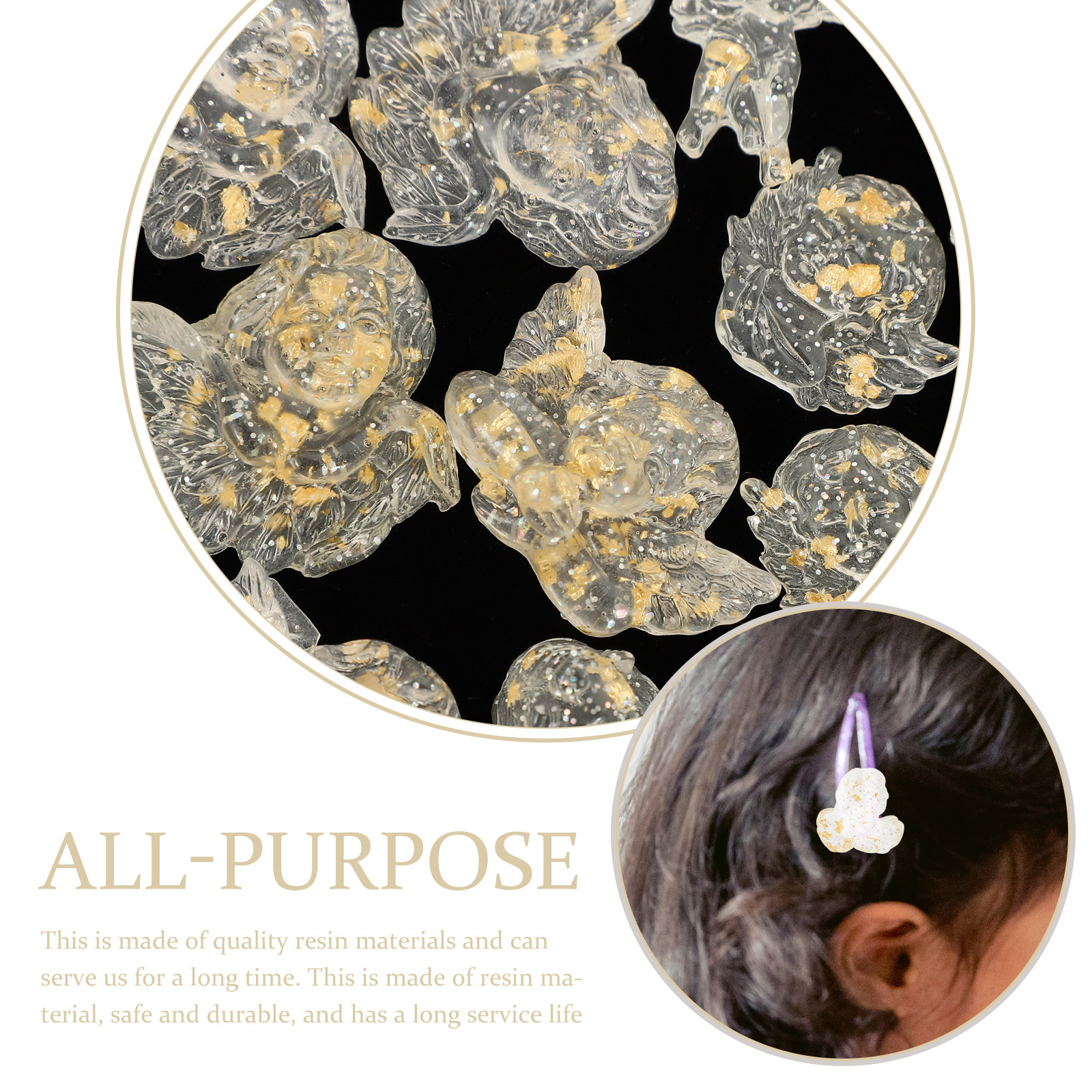 24Pcs Resin Accessories Miniat - Embellish Craft ulasan dan harga