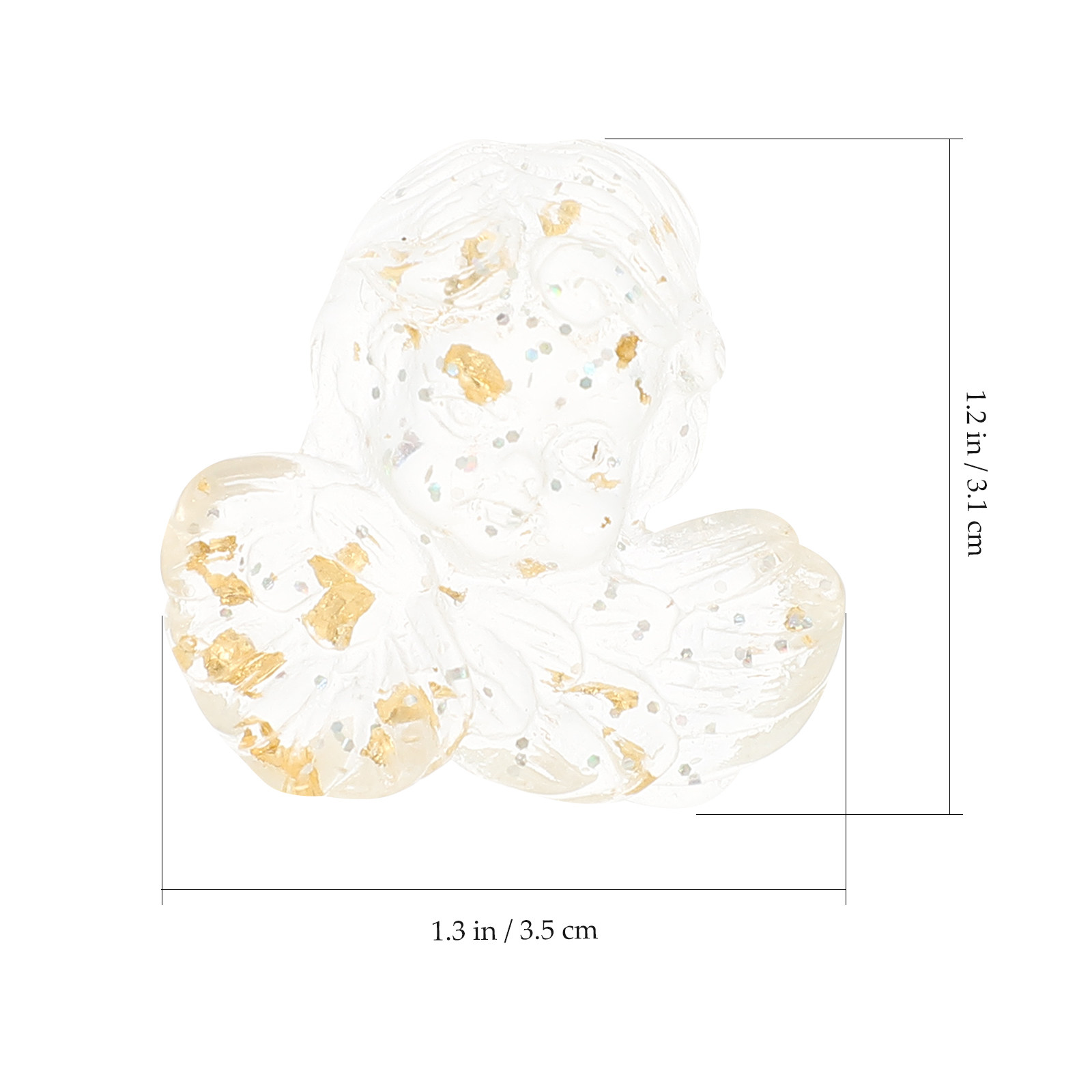 24Pcs Resin Accessories Miniat - Embellish Craft ulasan dan harga