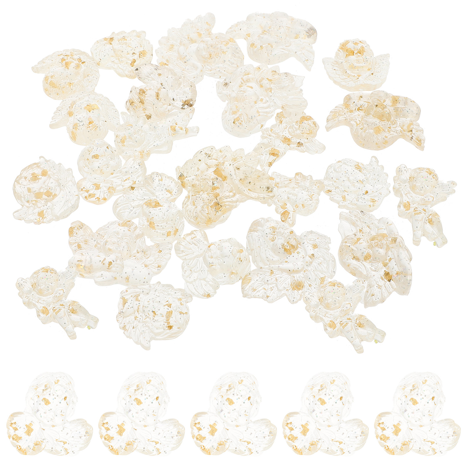 24Pcs Resin Accessories Miniat - Embellish Craft ulasan dan harga