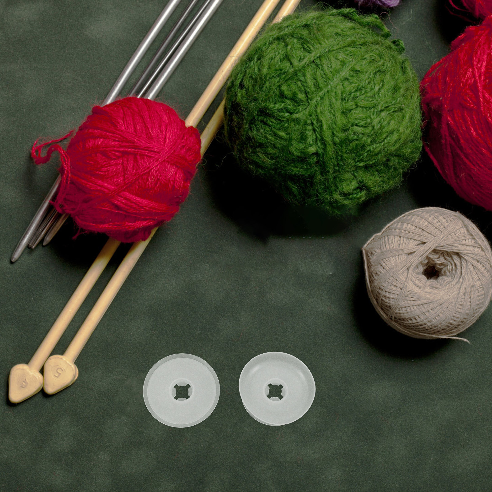 10Pcs Plastic Cord Spool Organ - Embroidery Craft ulasan dan harga