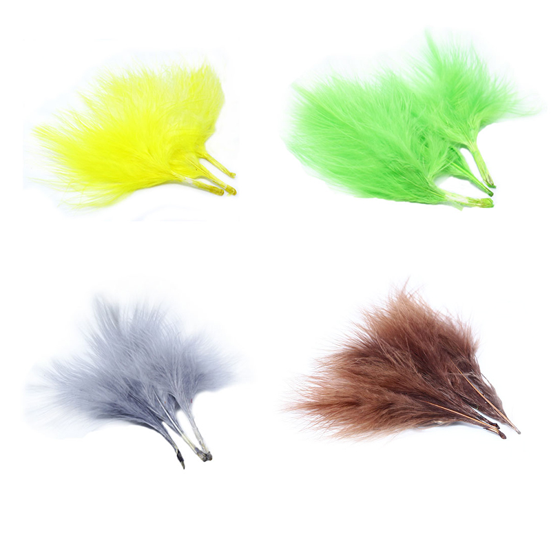 Selected 20feathers turkey mar - Feather Trim Marabou ulasan dan harga